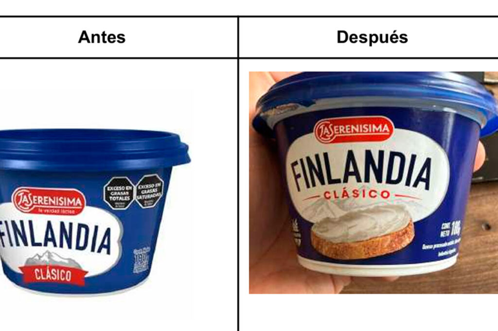 Alimentos, con diferente etiquetado. (Demanda)