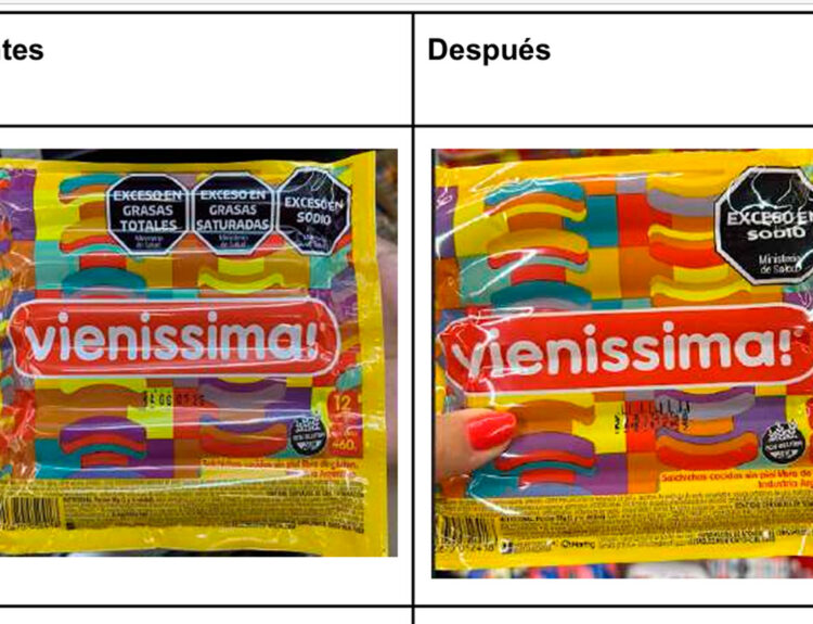 Alimentos, con diferente etiquetado. (Demanda)