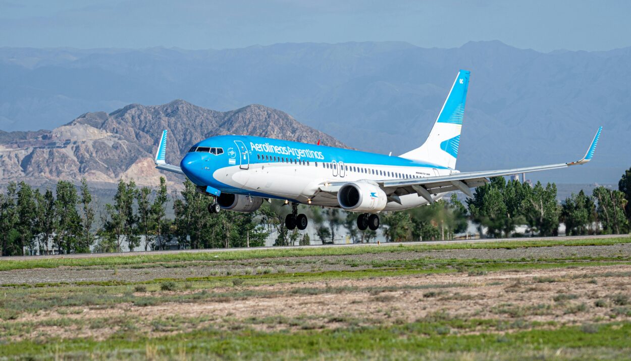 Aerolíneas Argentinas. (Pexels.com/Franco Monsalvo)