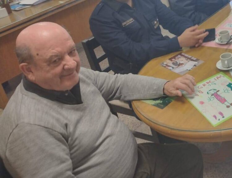 El exintendente Negro. (Facebook de Municipalidad de Santa Catalina Holmberg)