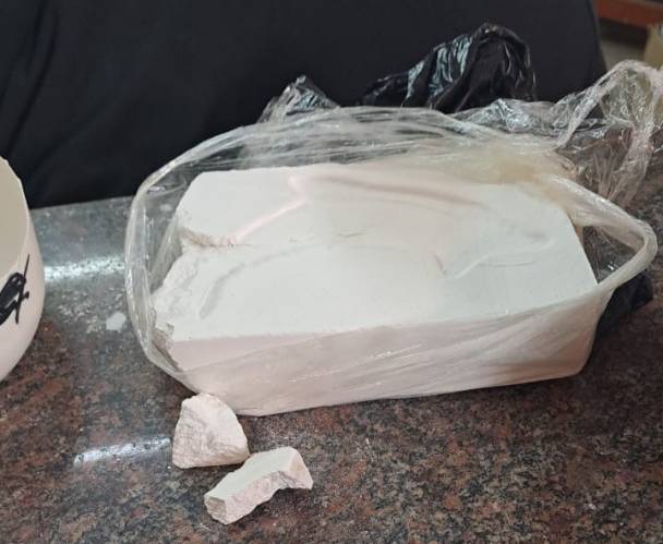 Cocaína con el sello del delfín. Imagen ilustrativa.(Argentina.gob.ar)